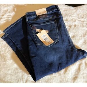 NYDJ Skinny Capri Cool Embrace Denim Jeans Zimbali Wash, Size 14